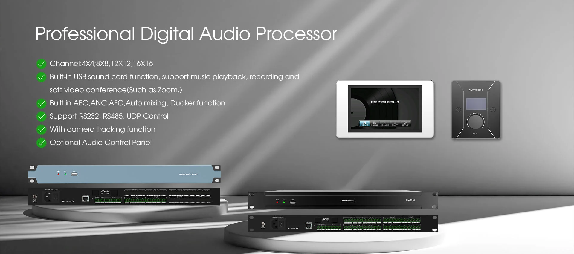 China Digital Audio Processor Factory