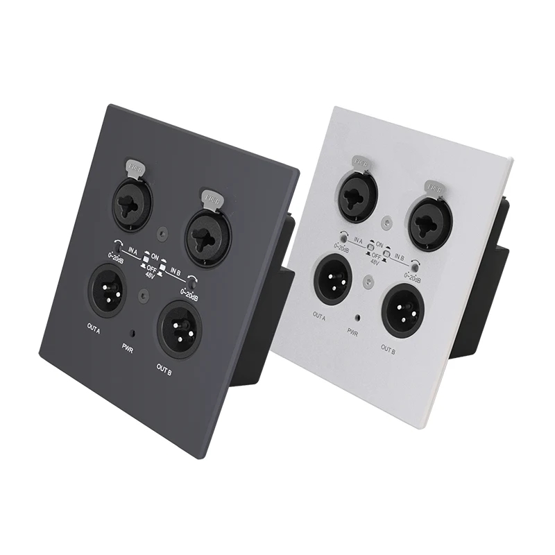 Какви са специфичните приложения на Dante 2 CH Wall Panel Network Audio Interface?